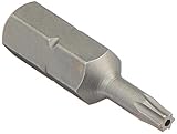 Wiha 70152 Tamper Resistant Torx Bit, Insert Bit Packs, T9s x 25mm, 2 Pack by Wiha