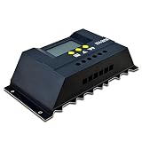 Sakuru 20A usbポート12と表示24 v のカラフルな太陽電池ソーラーパネルコントローラインテリジェントレギュレータ