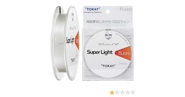 Amazon 東レ Toray ライン ソルトライン スーパーライト フロロ 2lb 0 5号 S75p 東レ Toray ライン