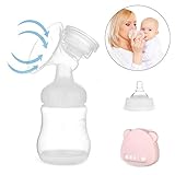 さく乳器 電動搾乳器 母乳アシスト さく乳ポンプ 軽量 搾乳機 USB充電 静音 強さと速さ