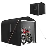 【2025防風設計】 J-PREMIS サイクルハウス Mサイズ バイクガレージ サイクルガレージ サイクルポート 自転車テント 自転車置き場 屋外 高耐久炭素鋼チューブ 自転車収納 ガレージテント 最大3台収納 バイクシェルター UV加工シート 遮熱 撥水加工 雨よけ 自転車屋根 自転車倉庫 家庭 アウトドア 戸外用 メーカー直営 (幅218奥行163高さ180.5cm) (Mサイズ)
