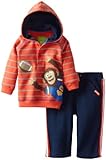 Watch Me Grow 。By Sesame Street baby-boys新生児2ピースShirthoodとパンツ カラー: オレンジ