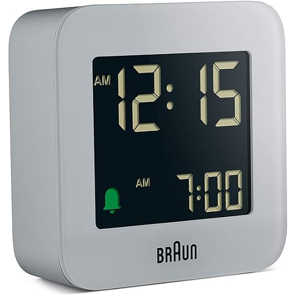 BRAUN ブラウン アラームクロック BC10W BC10 B/W | BRAUN（ブラウン）公式サイト