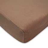 American Baby Company Heavenly Soft Chenille Crib Sheet, Chocolate by American Baby Company