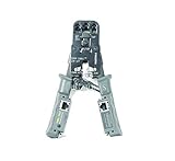 Heavy Duty PRO-RJ45 4/6/8/10 Crimping Tool by RIGZTOOLS RTCT-600 - Pin to pin indication- Crimping T