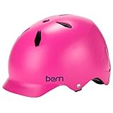バーン Bern ヘルメット 女の子用 バンディータ オールシーズン キッズ 自転車 スノーボード スキー スケボー BG03ESPNK サテンピンク Bandita Satin Pink スケートボ