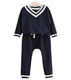 WIN　　子供服 女の子 ジャージ トップス パンツ 上下 セットアップ キッズ ガールズ スウェット パーカー 長袖 ダンス スポーツ　 (120cm)