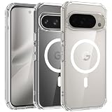 Google Pixel 7a 用 ケース クリア 耐衝撃 米軍MIL規格取得 SGS認証 黄ばみなし レンズ保護 滑り止め 指紋防止 ストラップホール付き ピクセル7a 用カバー ブラック Crystal Series
