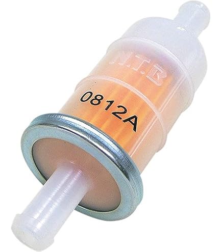 Amazon | ZTUOAUMA 2X 1/4 インライン燃料フィルター 49019-1083