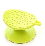 Tmrow 1個 スクレーパーブラシ　ピーラー　洗浄ブラシ　スケールクリーナー　クリーンピーラー　果物野菜ツール　緑