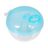 ベビー幼児ミルクパウダー式ディスペンサーFood Snackストレージコンテナ幼児用Feedingボックスケース ブルー Yosoo