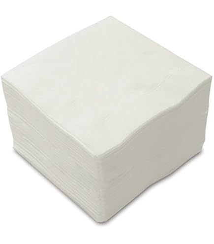 Amazon｜カラー4折2プライペーパーナプキン「白無地」（50枚