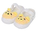 (ビグッド)Bigood ベビーニットシューズ ファーストシューズ ニット靴 ルームシューズ 新生児 子供用 可愛い子豚型 ホワイトお祝い ソックス