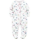 Carter's(カーターズ) コットンスナップアップスリープアンドプレイ ホワイト ロンパース長袖 9ヶ月【並行輸入】