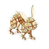 つくるんです® 日本語説明書付 3D ウッドパズル TG252 フクロウ