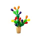 amezing hobby 面白い サボテン バランス ゲーム 木製 積み木 手先トレーニング 2種類 (Bタイプ)