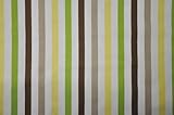 Mod Dots/Stripes Green/choco STRIPES Crib fitted sheet by Bacati [並行輸入品]