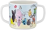 Barbapapa BA904F Cup with 2 Handles and Alphabet Motif by Barbapapa