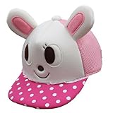 ミキハウス(mikihouse) プッチー＆うさこ なりきりメッシュキャップ(帽子) M(50-52cm) ピンク（08）