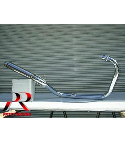 Amazon | CB250N CB400N ホーク3 2-1管 50.8π アルミサイレンサー