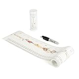 英国製 トールテープ(Talltape) 壁掛け身長計 200cm レギュラー プラスチック製 TTA (アニマル)