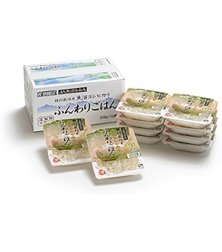 Amazon | 吉兆楽 雪蔵氷温熟成 南魚沼産こしひかりパックごはん 180g