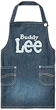 Buddy LEE(バディ リー) デニムロゴエプロン ネイビー (80~120cm対応) 341185250