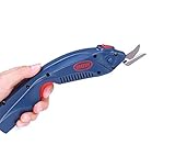 電動はさみ電気カッター ハサミ　コードレス バッテリーマルチカッター  カッティングツール　 ファブリックポータブル　充電型 家庭用 業務用 (二つブレード)