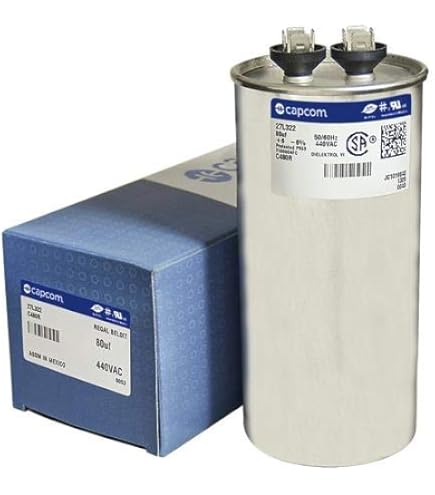 Condensateur De Démarrage American Standard CPT02327 - 140-160 µF / 330V - Dimensions 2.5" X 4.5" - Neuf