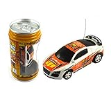 Aivtalk Mini Cans Race Car Radio Remote Control Toy Vehicle Car Model Toys - Orange [並行輸入品]