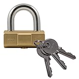 Stanley Padlock Solid Brass 80 mm [S742-049]