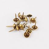 Newone 【200個】 太鼓鋲 直径7mm/8mm/9mm ブロンズ ＤＩＹ 古銅 スタッズ ピン 手工芸品の釘 (直径：7mm；7*13mm)