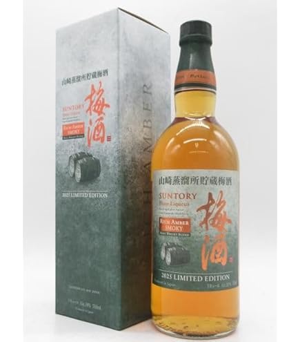 Amazon.co.jp: サントリー梅酒(山崎蒸溜所貯蔵梅酒)リッチアンバー