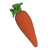 フェアトレードCarrot Rattle – Handknit