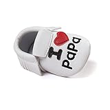 保存美しいmeckiorベビーモカシン – Infant Boys GirlsファッションソフトソールPrewalker靴 カラー: ホワイト