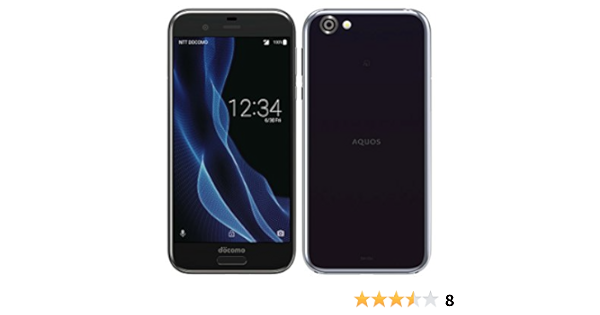Amazon Aquos R Sh 03j Docomo Mercury Black ブラック 白ロム スマートフォン本体 通販