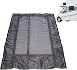 車用カーテン、車のドア用虫よけネット、マグネット固定、開閉、133*180cm、ジッパー、メッシュ、取り付け簡単、車用キャンプ用品、アウトドアキャンプ [並行輸入品]