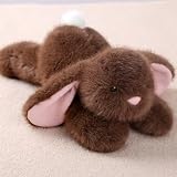 ぬいぐるみ ウサギ うさぎ もちもち クッション 抱き枕 うさぎ ぬいぐるみ 兎 ウサギ 添い寝 大きい 昼寝まくら 癒し系 動物 アニマル 兎 寝具 添寝枕 プレゼント 40cm ギフト お祝い 子供の日 かわいい ブラウン ぬいぐるみ ふんわり 誕生日