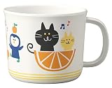 DECOLE メラミンカップ イエロー KN-37768