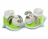 Neat-Oh My First Nici Baby Booties Dog with Rattle Plush by Neat-Oh