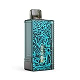 電子タバコ Aspire Gotek Nano スターターキット 【正規品】アスパイア ゴテック ナノ 1000 mAh バッテリー 純正ベイプ 持ち運びシーシャ ニコチンなしリキッドなし (ブラック)