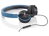 AKG Y40 Blue Mini On-Ear Headphone with Remote/Microphone and Detachable Cable Blue [並行輸入品]