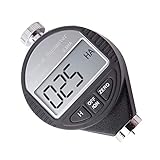 F Fityle デュロメーター デジタル硬度計 皮革 ゴム プラスチック 硬質樹脂 硬さメーター A型/C型/D型 LCD表示 - A型