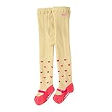 MIKIHOUSE HOTBISCUITS（ミキハウスホットビスケッツ）プチハートいっぱい バレーシューズ風タイツ ８０ｃｍ,アイボリー（31）