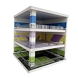 Ｏｓｈｈｎｉ 1:64スケールの駐車場車両ガレージショーケース、モデルカーコレクション用