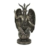 Veronese Design 10.25インチ 高さ バフォメット像 樹脂彫刻 コールドキャストブロンズ仕上げ