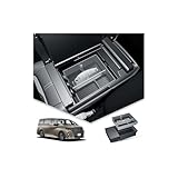 BIBIBO 新型 トヨタ アルファード40系 専用 コンソールボックス ヴェルファイア 40系 収納ボックス コンソールトレイ 大容量 2段 アルファード40系 アクセサリー 小物入れ 滑り止め ティッシュ収納 40アルファード パーツ プライバシーボックス付き