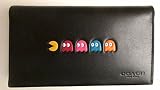 コーチ 財布 COACH 56056 ~ PAC MAN Phone Case Wallet ~ Black Leather [並行輸入品]