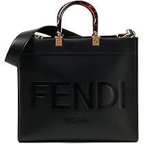 Fendi Sunshine Tote Bag Nero, Black