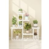木製フラワーラック室内植物スタンド木製植物フラワーディスプレイスタンド木製ポットシェルフストレージラック屋外 (色 : D 3 d 3)